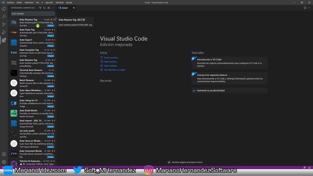 ?Curso HTML, CSS y JavaScript - #2 - Instalación Plugins VS Code смотреть онлайн