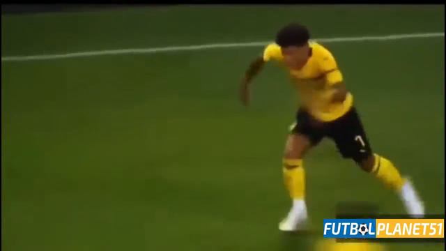 Jadon Sancho Crazy Skills 2019 - The English Golden Boy смотреть онлайн