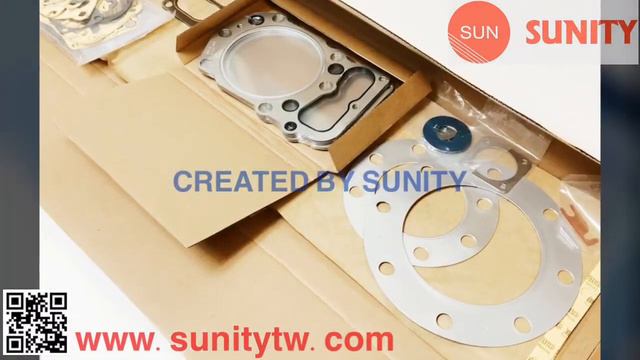 TAIWAN SUNITY - S6B FULL GASKET WITH OIL SEAL for Mitsubishi Marine Diesel engine parts смотреть онлайн