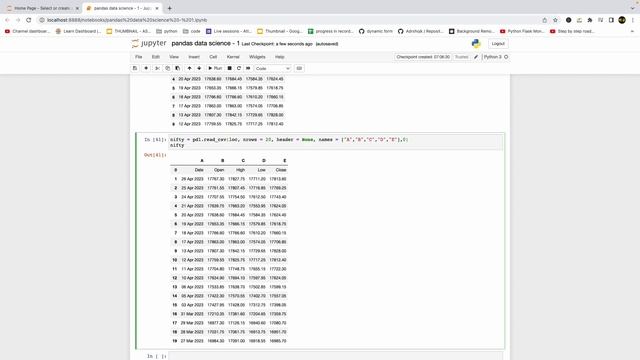 Pandas Tutorial: Getting Started with Data Manipulation in Python - Part 1 - Pandas in tamil смотреть онлайн