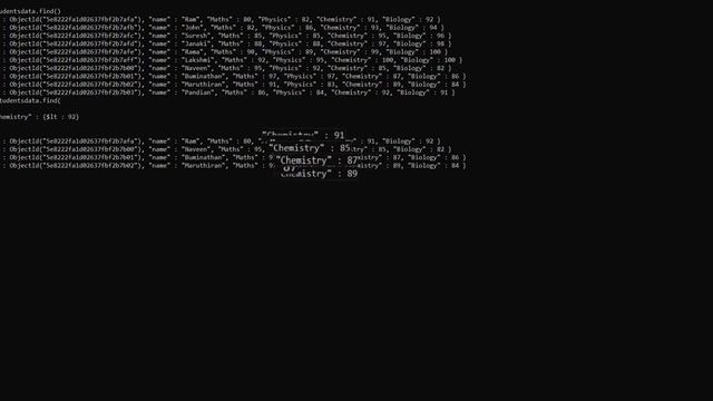 Query Operation in MongoDB смотреть онлайн