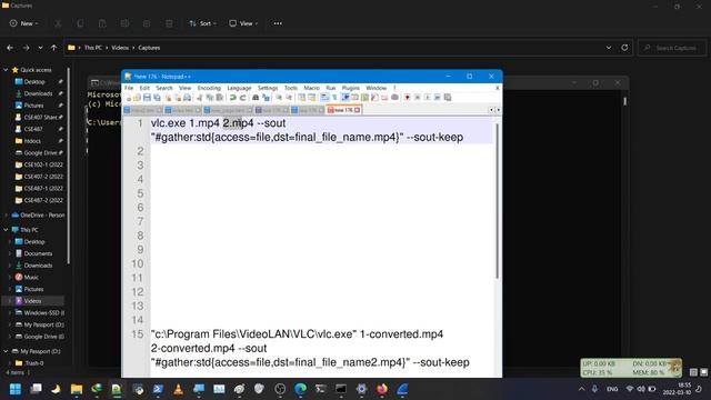 Combine multiple videos using VLC media player [2022] смотреть онлайн