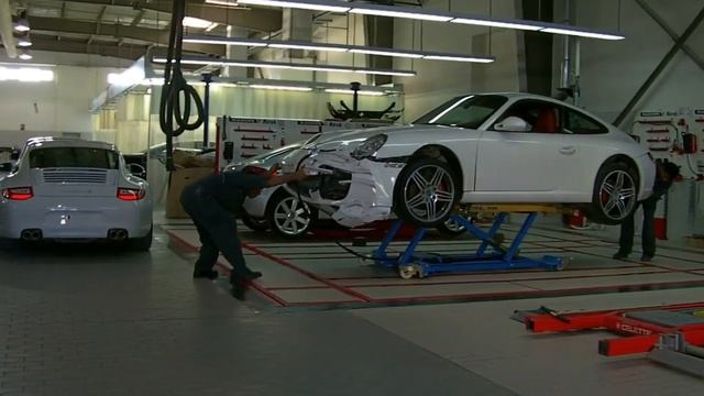 Porsche Centre In Bahrain Use Cartar Mobile Lifts