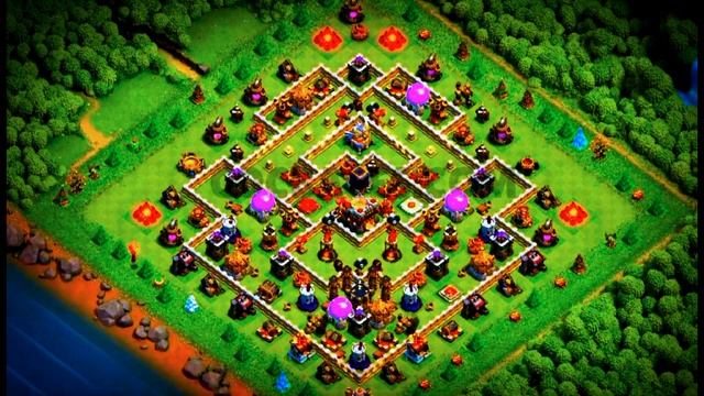 Лучшая База ТХ 11 | Трофейная База | Расстановка ТХ 11 | Clash of Clans | #clashofclans смотреть онлайн