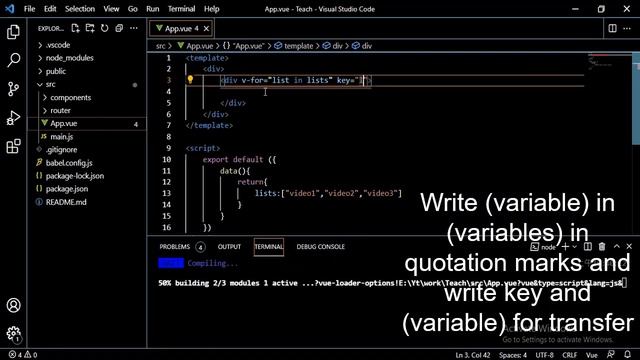 How to write Vue statement? (Part3) смотреть онлайн
