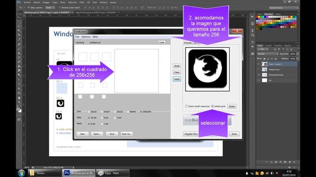 Plugin para crear Iconos en Photoshop смотреть онлайн