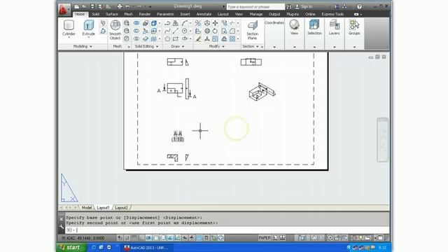 AutoCAD 2013 2D views from 3d смотреть онлайн