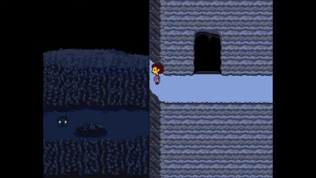 Undertale - Snowdin Forest house смотреть онлайн