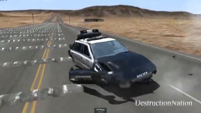 100+ Consecutive Speed Bumps High Speed Testing #5 - BeamNG DRIVE смотреть онлайн