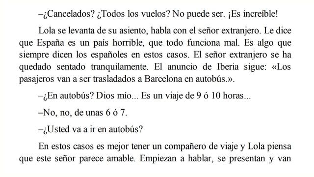 Читаем книгу на испанском. Lola Lago. Vacaciones Al Sol. Глава 6-7. Испанский для начинающих. A1.