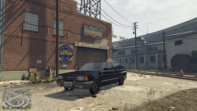 GTA V Mods - Volkswagen Parati quadrada смотреть онлайн