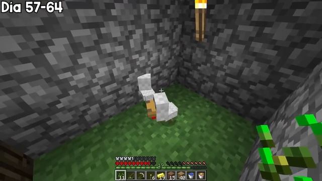 Sobreviví 100 días en LA PRIMERA VERSIÓN de MINECRAFT... смотреть онлайн
