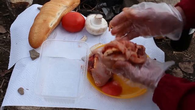 КУРИНАЯ ГРУДКА на ГРИЛЕ. Рецепт куриного филе на углях. ENG SUB. смотреть онлайн