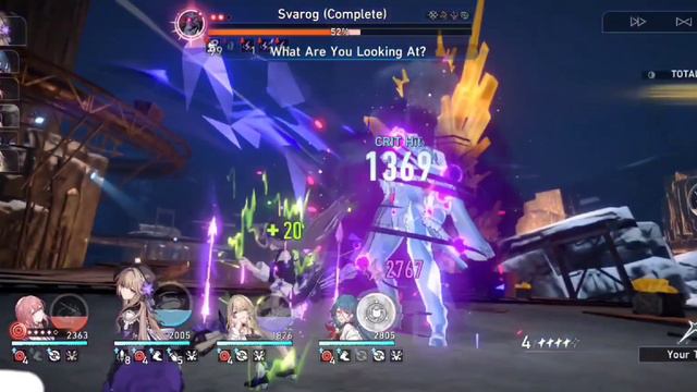 Battling Svarog in Simulated Universe World 4 | Honkai Star Rail смотреть онлайн