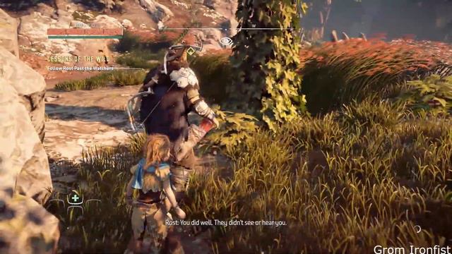 Horizon Zero Dawn #1 A Gift From The Past and Lessons Of The Wild смотреть онлайн