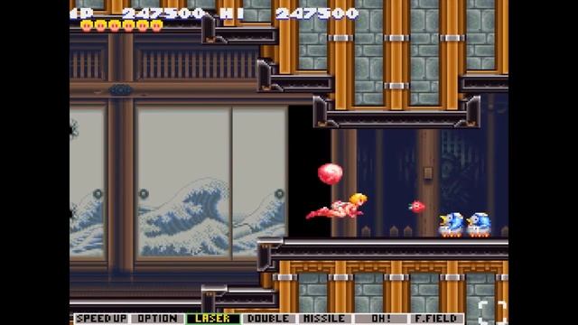 WTF is this game?! English Jikkyou Oshaberi Parodius SNES смотреть онлайн