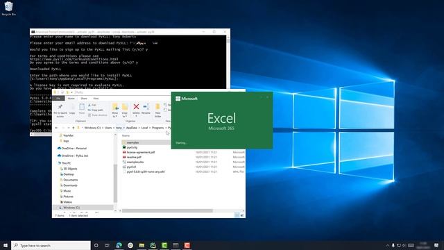 Installing PyXLL, the Python Excel Add-In смотреть онлайн