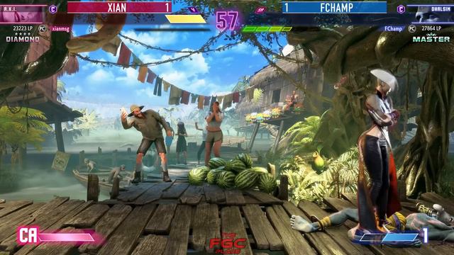 SF6 🔥 Xian (AKI) vs Filipino Champ (Dhalsim) 🔥 Street Fighter 6 смотреть онлайн