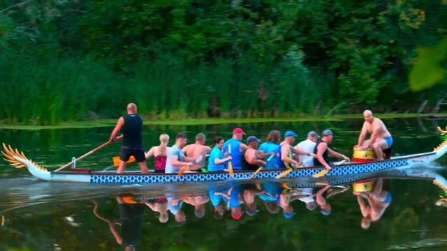 Тренировка на лодке дракон 17. 08. 2023 смотреть онлайн