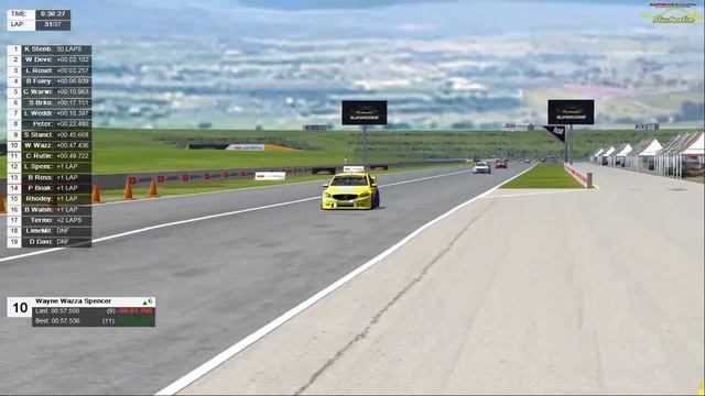 Automobilista Australia Supercars - R6 - Calder Twin Sprint смотреть онлайн