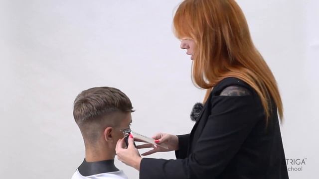 мужская модельная стрижка смотреть онлайн