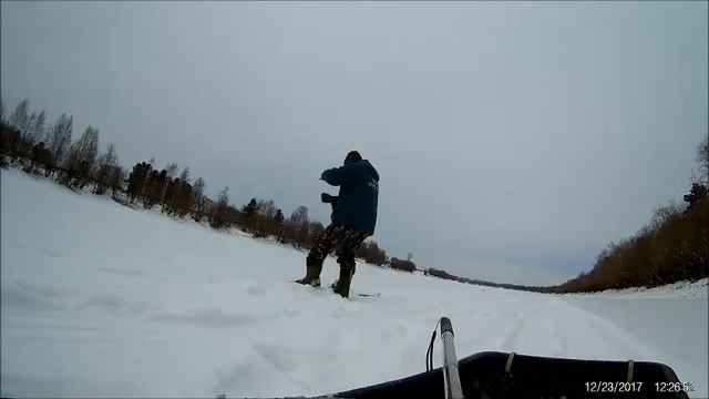 Предновогодняя рыбалка р. Сосьва смотреть онлайн