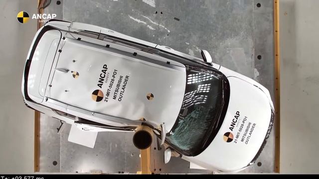 Mitsubishi Outlander 2021 - CRASH TEST смотреть онлайн