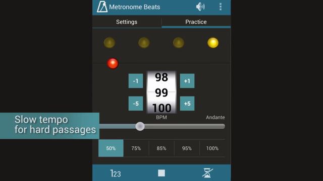 Metronome Beats Android App by Stonekick - Version 2 смотреть онлайн