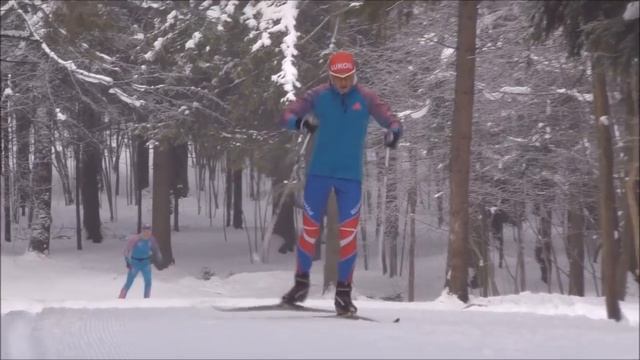 Отработка техники конькового хода смотреть онлайн