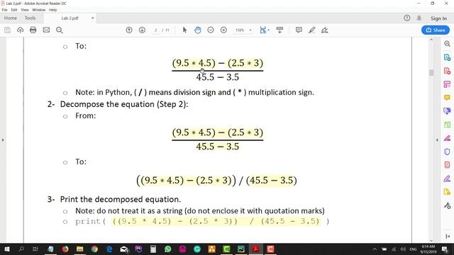 CPIT110 Lab 2 (#3) - Getting Started with Python I - Part 1 of 2 смотреть онлайн
