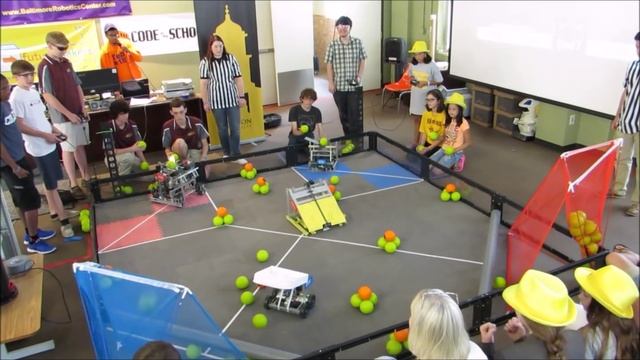Nothing But Net VEX VRC very early season samples of Game Strategy смотреть онлайн