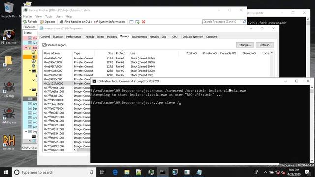 Hunting with PE-sieve and invisible injection смотреть онлайн