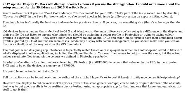 Apple: Photoshop to iPad color profile woes (2 Solutions!!) смотреть онлайн