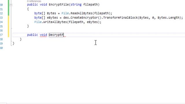 Triple DES File Encryption in C# смотреть онлайн
