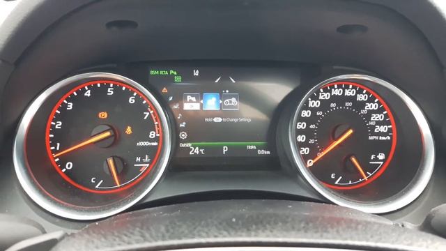 How to reset Maintenance Required on Toyota Camry XSE 2018 смотреть онлайн