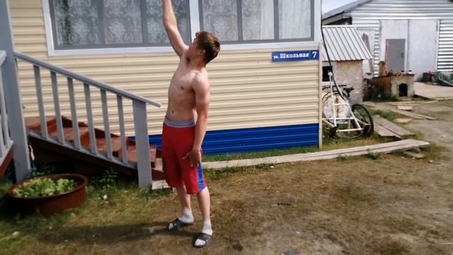 Упражнения на силу хвата с гиряй (16 кг) смотреть онлайн