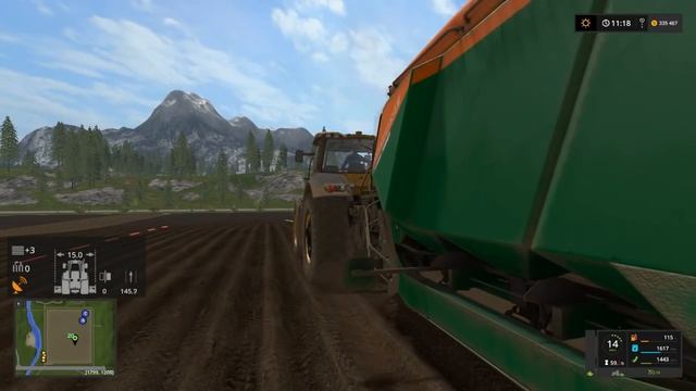 FS17 ● Карта - Goldcrest Valley ● Серия 115 - Работы на поле смотреть онлайн