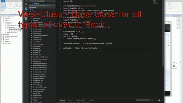 DynamoBIM Python Beginner's Guide how to apply a view template to views. смотреть онлайн