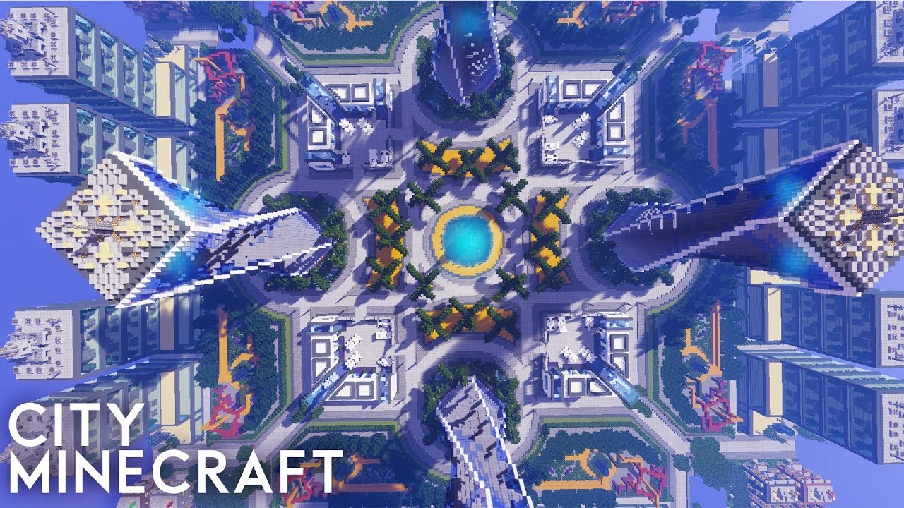 Как строился город в minecraft - таймлапс майнкрафт смотреть онлайн