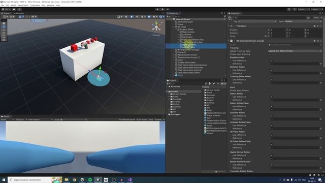How to Make a VR Game in Unity 2022 - PART 6 - Offset and Distance Grab смотреть онлайн