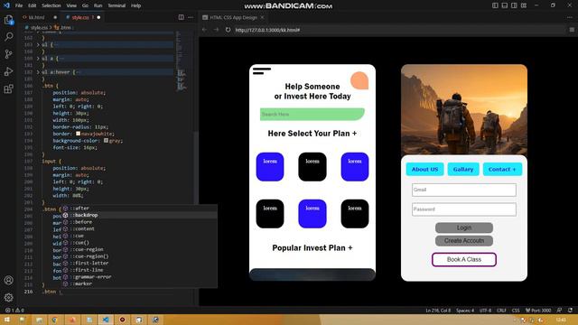 Design Login Panel in APP Design For Creating a App | @asmrcode смотреть онлайн