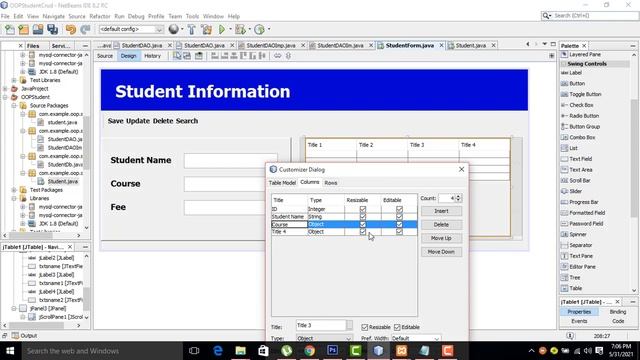 Java Mysql OOP Project Step by Step смотреть онлайн
