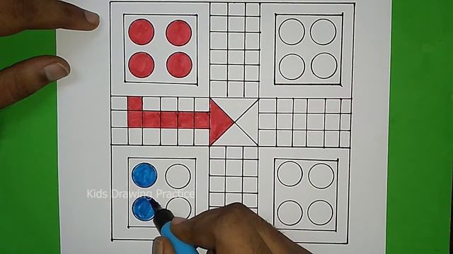 Ludo Drawing | How to draw Ludo Game Drawing | Easy Game Drawing смотреть онлайн