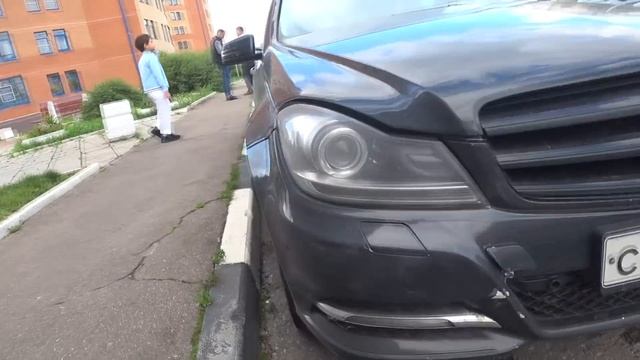 Mercedes C250 такси? Жёсткие перекупы Дубны.