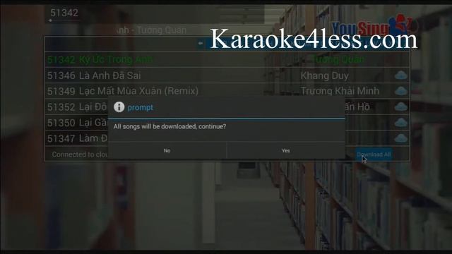 How to using the cloud download option in KTV 8868E 8868D karaoke player смотреть онлайн