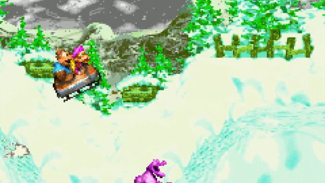 Donkey Kong Country 3 (GBA) - K3 - Tearaway Toboggan смотреть онлайн