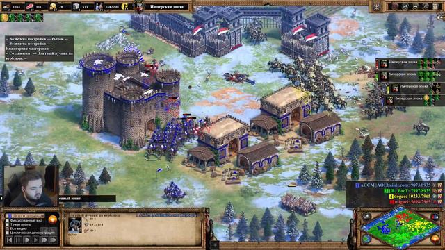 НЕРЕАЛЬНЫЙ КАМБЕК: СТЕПНЫЕ КОЧЕВНИКИ против БЕДУИНОВ. Стратегия Age of Empires 2 смотреть онлайн