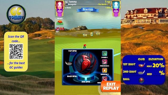 Master, QR Hole 9 - Par 5, ALBA - Michigan Links Tournament, *Golf Clash Guide* смотреть онлайн