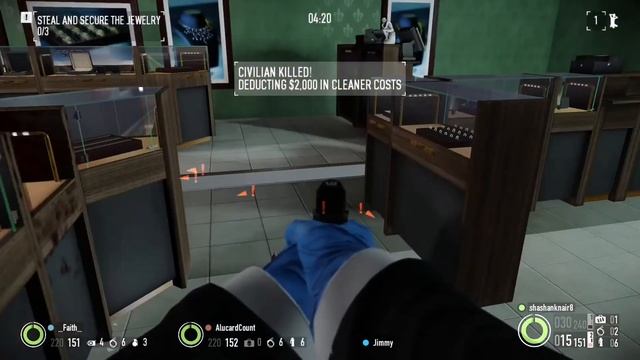 Payday 2: Jewelry Store - Multiplayer/Stealth - Biden Mask смотреть онлайн