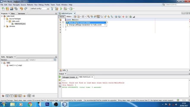 Java Tutorials for Beginners - 3 - MY FIRST JAVA PROGRAM смотреть онлайн